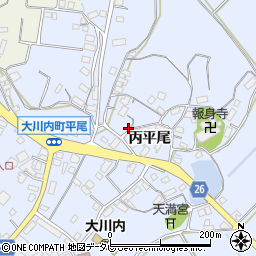 佐賀県伊万里市大川内町丙2915周辺の地図