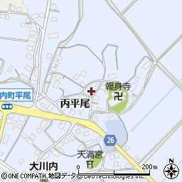 佐賀県伊万里市大川内町丙平尾2946周辺の地図
