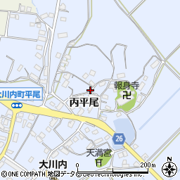 佐賀県伊万里市大川内町丙2923周辺の地図