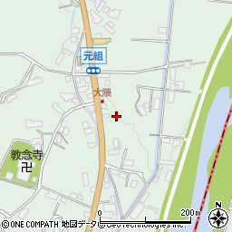 大分県玖珠郡玖珠町大隈1006周辺の地図