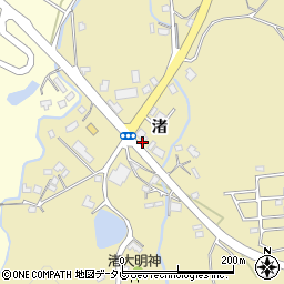 佐賀県伊万里市立花町（渚）周辺の地図