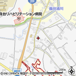 福岡県久留米市荒木町藤田1135周辺の地図