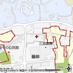 福岡県久留米市荒木町藤田1517-6周辺の地図