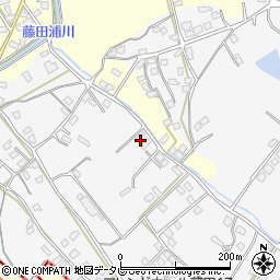 福岡県久留米市荒木町藤田1250-10周辺の地図
