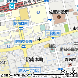 株式会社駅前不動産　ＪＲ佐賀店周辺の地図