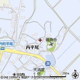 佐賀県伊万里市大川内町丙2950周辺の地図