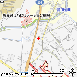 福岡県久留米市荒木町藤田1117周辺の地図