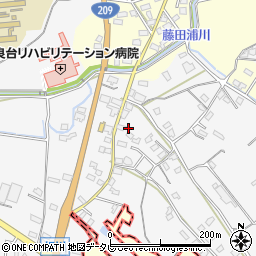 福岡県久留米市荒木町藤田1133周辺の地図