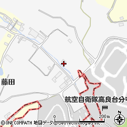 福岡県久留米市荒木町藤田1359-4周辺の地図