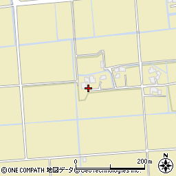 佐賀県佐賀市鍋島町八戸溝1994周辺の地図