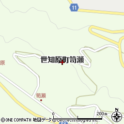 長崎県佐世保市世知原町笥瀬周辺の地図