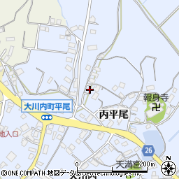 佐賀県伊万里市大川内町丙2908周辺の地図