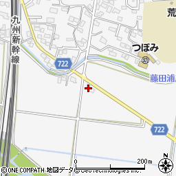 福岡県久留米市荒木町荒木2060周辺の地図