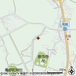 大分県玖珠郡玖珠町大隈1268周辺の地図