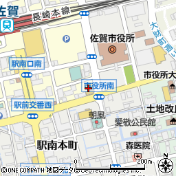 コロッケ倶楽部佐賀駅前店周辺の地図