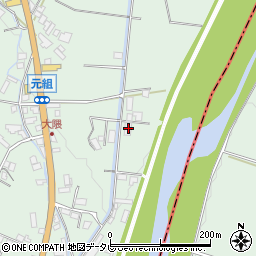 大分県玖珠郡玖珠町大隈951周辺の地図