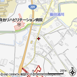 福岡県久留米市荒木町藤田1132周辺の地図