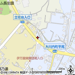 佐賀県伊万里市大川内町丙平尾2556周辺の地図