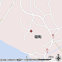 長崎県平戸市堤町126周辺の地図