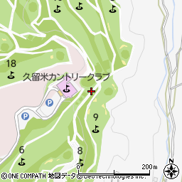 福岡県八女郡広川町日吉1015周辺の地図