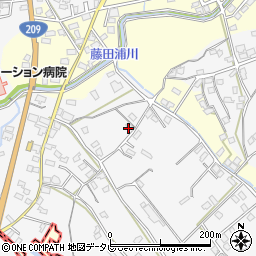 福岡県久留米市荒木町藤田1245周辺の地図
