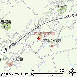 大分県由布市湯布院町川北438周辺の地図