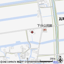 佐賀県佐賀市兵庫町瓦町1465周辺の地図
