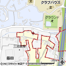 福岡県久留米市荒木町藤田1495-5周辺の地図