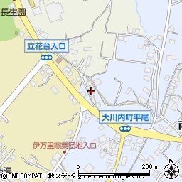 佐賀県伊万里市大川内町丙2554周辺の地図