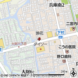 鈴花周辺の地図