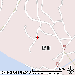 長崎県平戸市堤町112周辺の地図