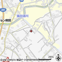 福岡県久留米市荒木町藤田1250-17周辺の地図