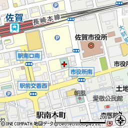 アパホテル佐賀駅南口周辺の地図