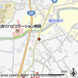 福岡県久留米市荒木町藤田1127周辺の地図