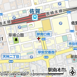 ファミリーマート佐賀駅南口店周辺の地図