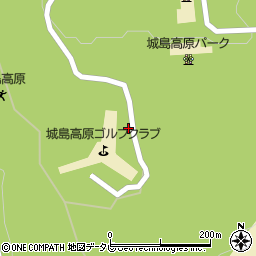 城島高原ホテル駐車場周辺の地図