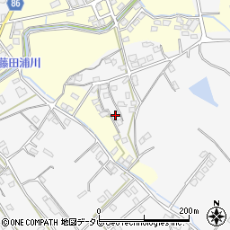 福岡県久留米市荒木町藤田1302周辺の地図
