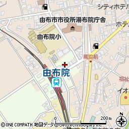 亀の井バス株式会社　由布院駅前バスセンター周辺の地図