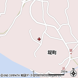 長崎県平戸市堤町134周辺の地図