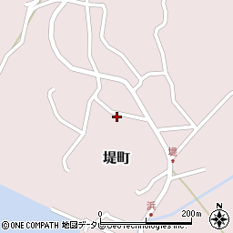 長崎県平戸市堤町106-2周辺の地図