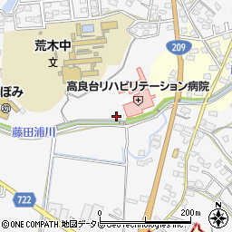 福岡県久留米市荒木町荒木2012周辺の地図