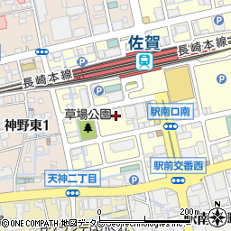 佐賀駅南クリニック周辺の地図