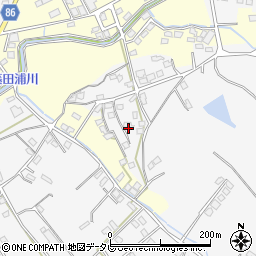 福岡県久留米市荒木町藤田1304周辺の地図