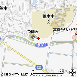 福岡県久留米市荒木町荒木1920-5周辺の地図