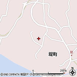 長崎県平戸市堤町130周辺の地図