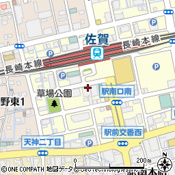 〒840-0801 佐賀県佐賀市駅前中央の地図