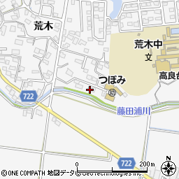 福岡県久留米市荒木町荒木1919-21周辺の地図