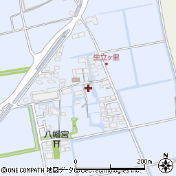 佐賀県小城市牛津町乙柳440周辺の地図