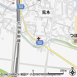 福岡県久留米市荒木町荒木1897周辺の地図