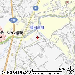 福岡県久留米市荒木町藤田1241周辺の地図